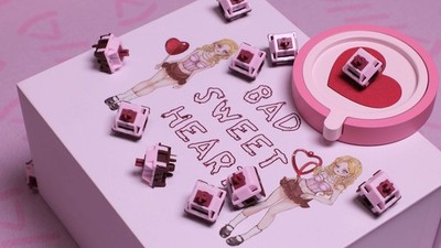 HMX Bad Sweetheart Linear (10er Pack) für individuelle mechanische Tastaturen