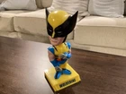 Marvel  X-MEN  WOLVERINE  Bobble Head Funko Wacky Wobbler Yellow Blue