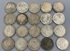 20 US 90% Silver Morgan $1 1878-1903 mixed dates L25313