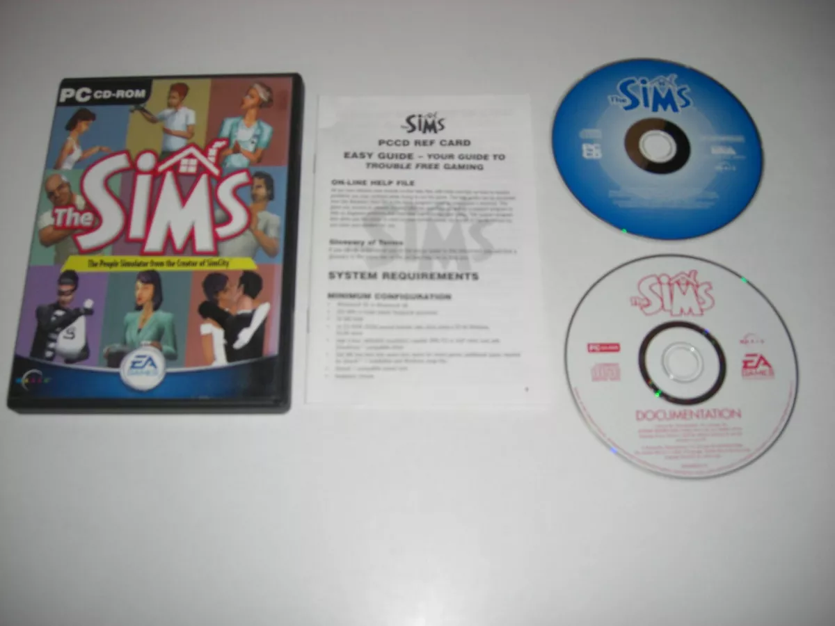 The Sims 4 and Sims 4 Get to Work Expansion PC CD-ROM Game Free Postage