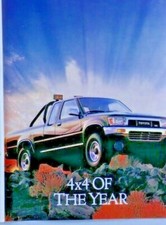 1989 Mazda 4 x 4  And The Winner Is Fold Out Vintage Original Print Ad Fold Out