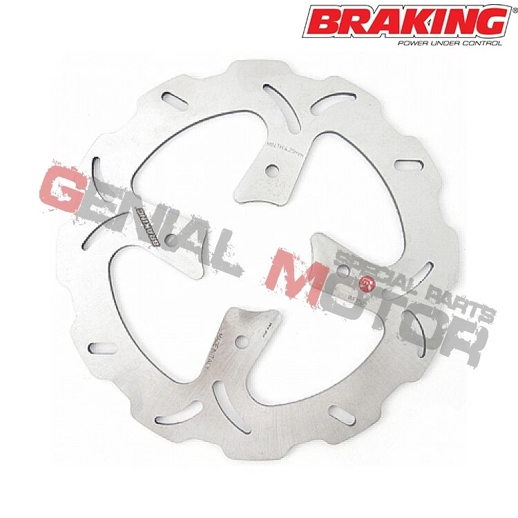 WF7502 Disco Freno Posteriore SX Braking W-FIX per HONDA CB 1000 R 2008 > 2016 Foto 2 de 2