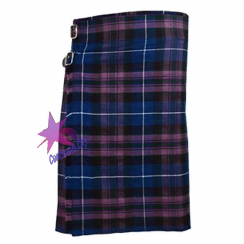 Falda escocesa escocesa CC 8 yardas para hombre 16 oz Pride of Scotland tartán casual falda escocesa - Imagen 1 de 3