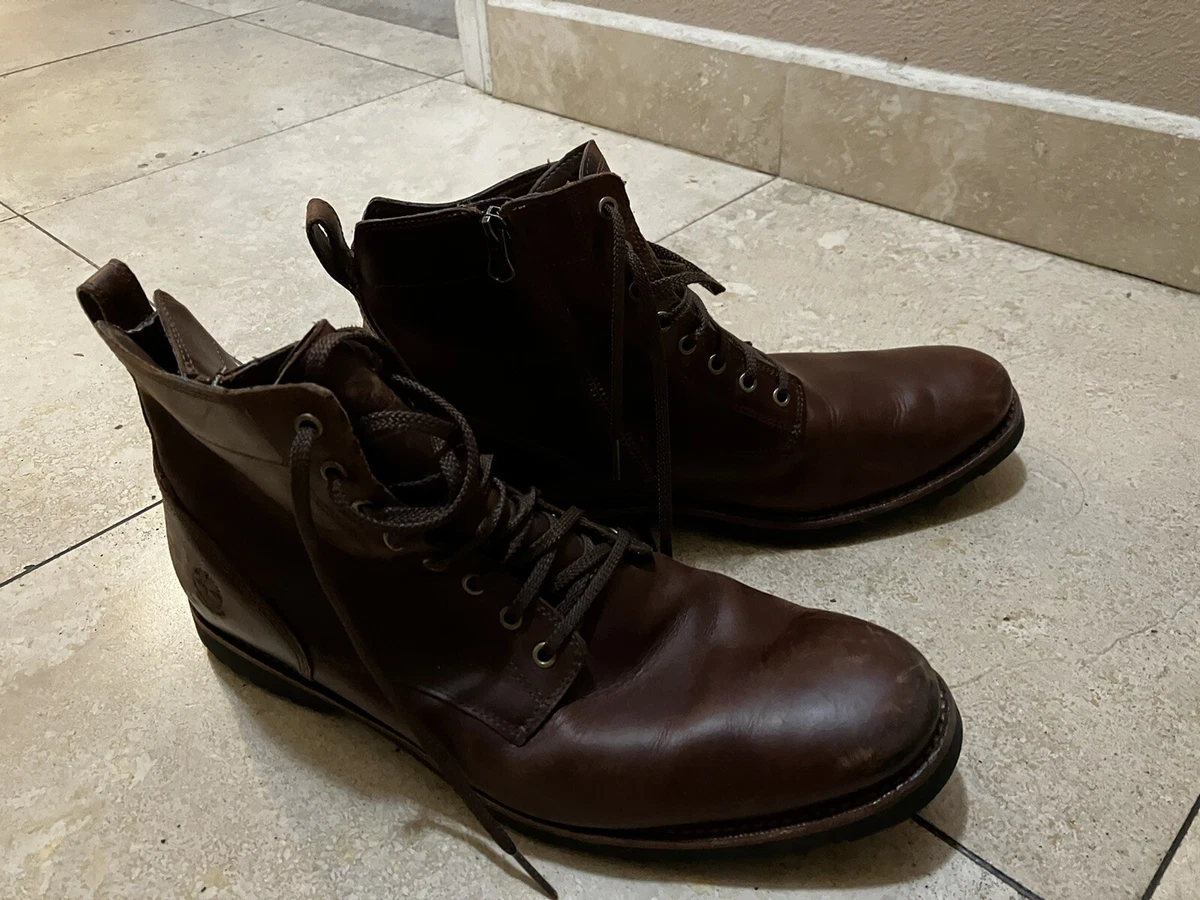 Mens Sz 12 Brown Timberland Kendrick Waterproof Chukka Ankle