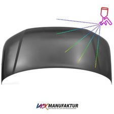 LACKIERT & NEU für VW T5 Facelift GP Transporter Multivan Caravelle Motorhaube