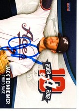 Jack Reinheimer 2018 Reno Aces Autographed Signed Card