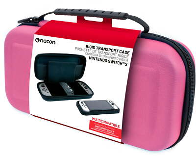 Nacon für Nintendo Switch 2 / Lite / OLED Tasche L Travel Case pink NA029581