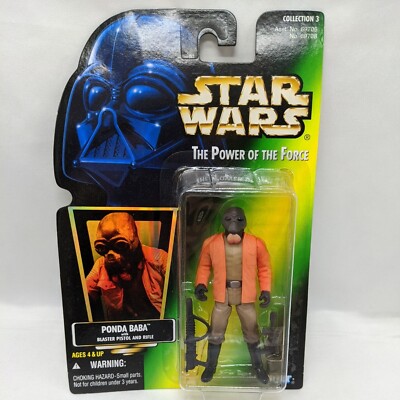 1996 Kenner Toys Star Wars The Power Of The Force Ponda Baba Action Figure