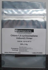 Chloro-1,5-cyclooctadiene Iridium(I) Dimer, 99%, 2.5g
