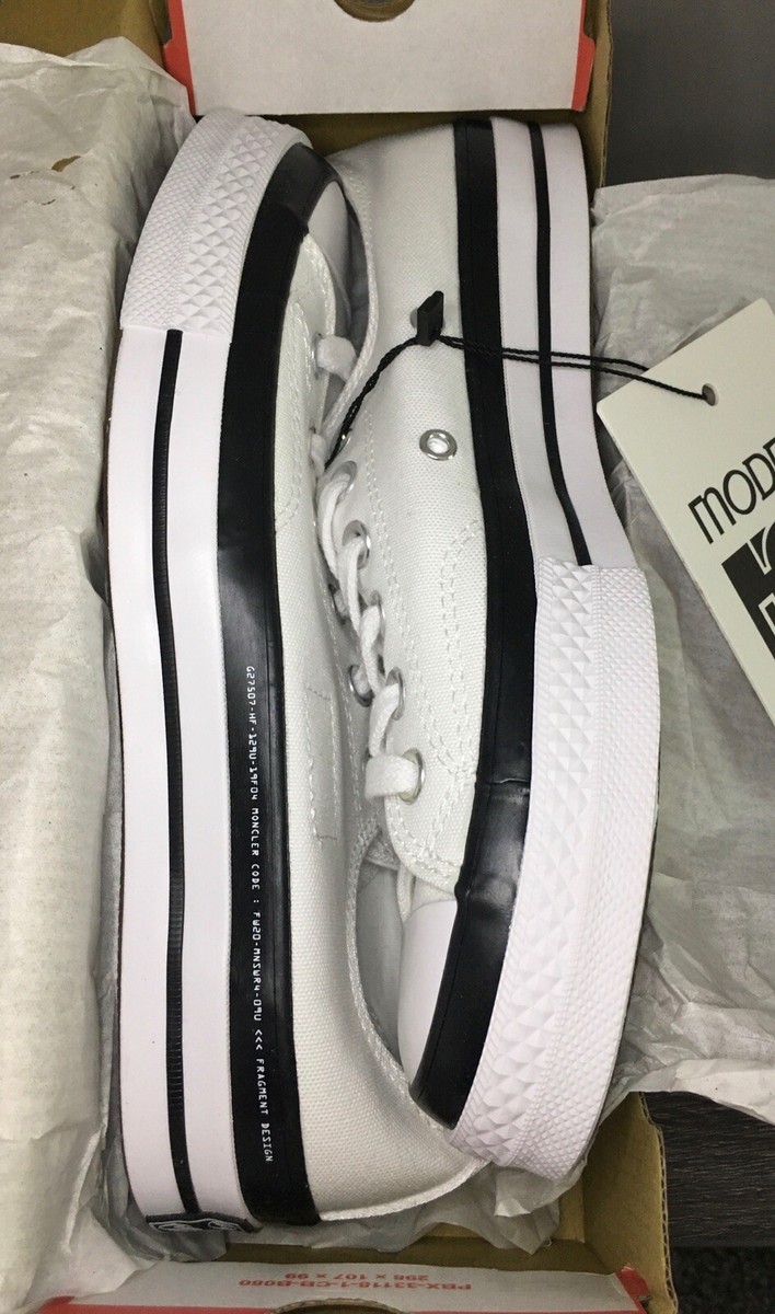 Converse x 7 Moncler Fragment Chuck 70•White•Size 6.5•New Converse x 7 Moncler Fragment Chuck 70•White•Size 6.5•New