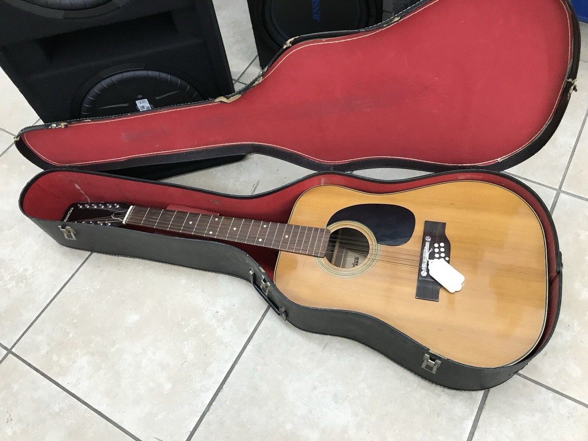 AQUARIUS 1960s 12 Strings Guitar Model 889 W/ Case, The Martin Co