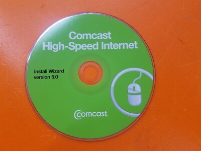       PC Software CD Disc Comcast High-Speed Internet Install Wizard 5.0