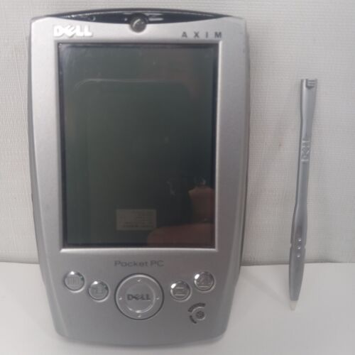 Dell Axim X5 400mhz HC01U Palm Pilot Windows Pocket PC w/Stylus No Cord UNTESTED - 第 1/9 張圖片