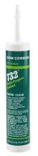 Dow Corning 99179209 Joint Sealant: 10.1 oz Cartridge, Black, RTV Silicone