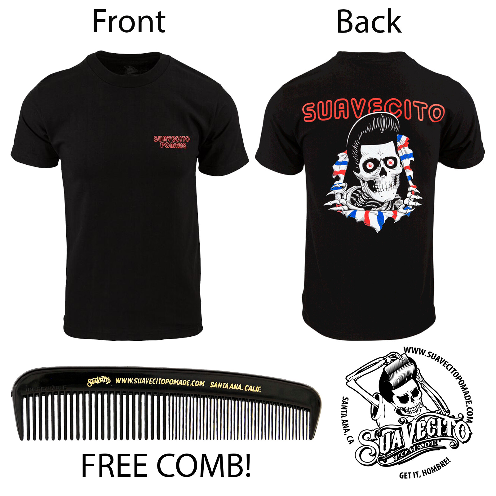 Men's Suavecito Strung Out Tee Shirt (S, M, L, XL, 2XL, 3XL, 4XL, 5XL