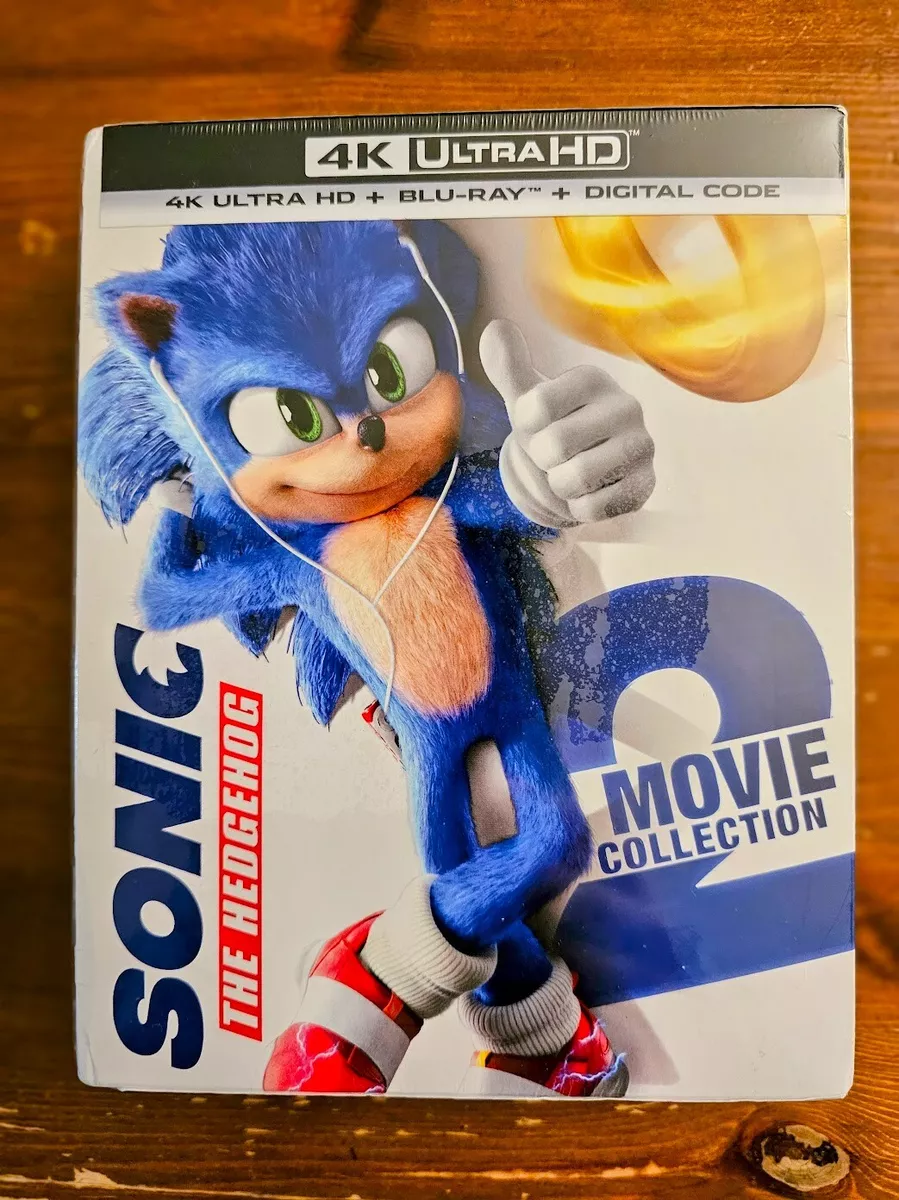 Sonic The Hedgehog 2-Movie Collection - Limited Edition Steelbook