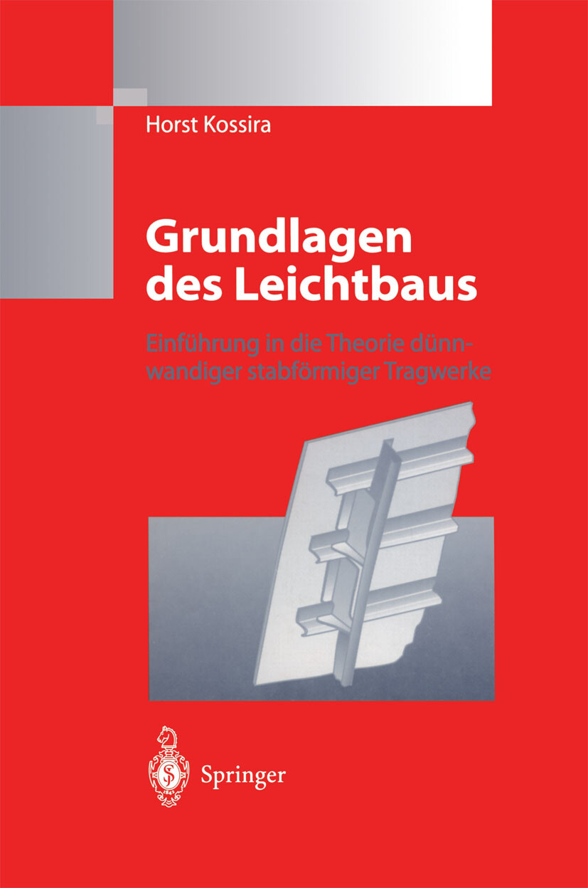 Thumbnail - Horst Kossira / Grundlagen Des Leichtbaus