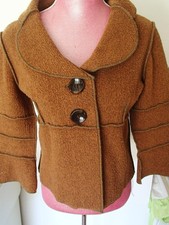 Beebop & Wally Vintage Felt Coat Jacket