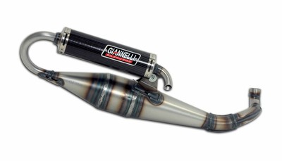 Neu Schalldämpfer GIANNELLI Shot V4 Minarelli Horizontal Yamaha Sting 1995-2001