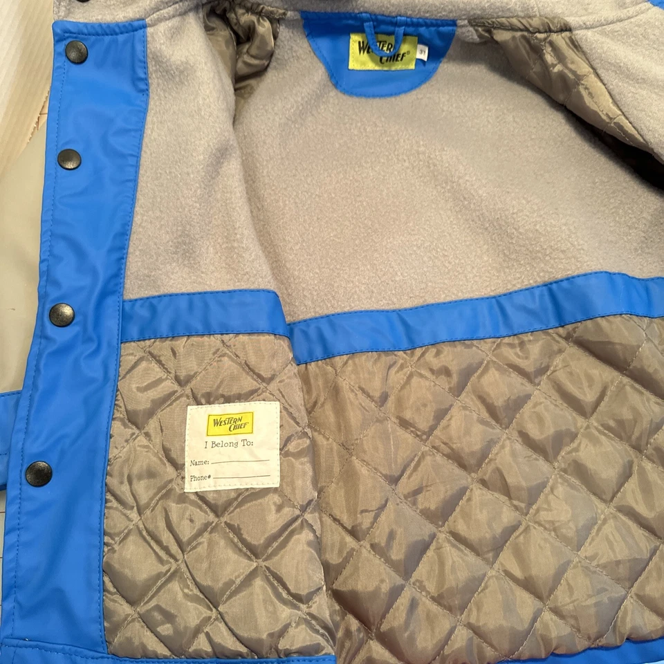 WESTERN CHIEF - Chaqueta Abrigo de Lluvia Forrado a Presión BATMAN Niños Pequeños Talla 3T Foto 4 de 4
