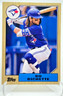 Bo Bichette 2022 Topps Archives 1987 Redux Wood Parallel Card #270 Blue Jays