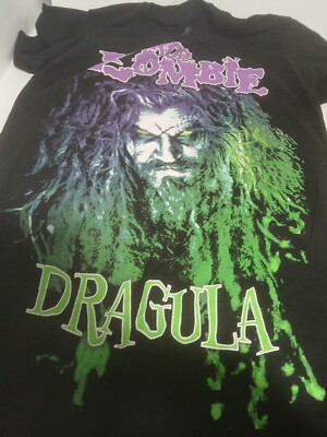Rob Zombie Dragula T-Shirt Size Adult Sm Black/Green/Purple