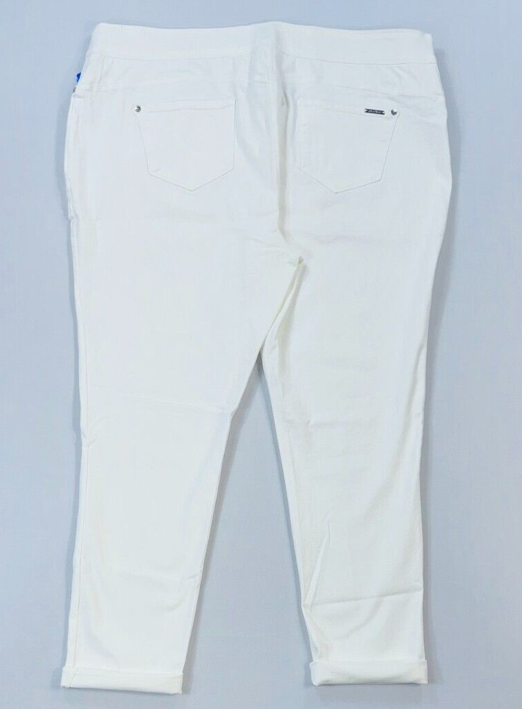 Women's Plus Size Peter Nygard Luxe Denim Slims Core Annual Skinny Cuff Jeans
