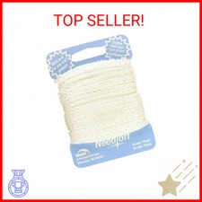 Needloft Novelty Craft Cord 20yd-Iridescent White