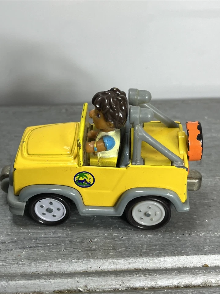 Viacom 2007 Go Diego Go! Jeep Safari Magnético Diecast 3" Usado Learning Curve Inc Foto 4 de 4