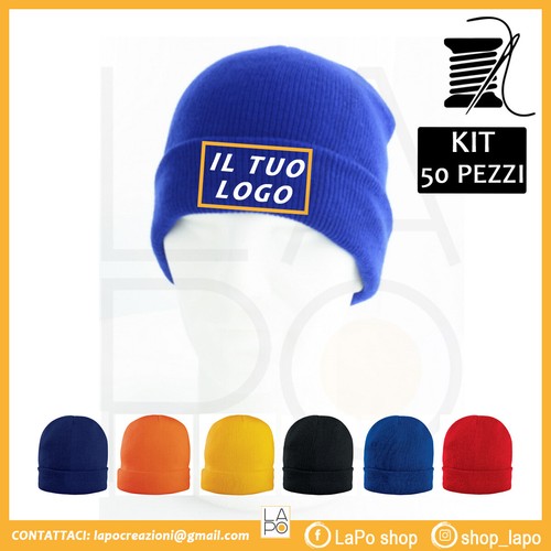 Cappello uomo invernale personalizzato con RICAMO Logo/testo, lavoro caccia  | eBay