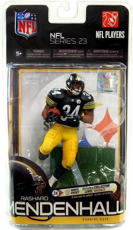 McFarlane NFL Series 23 Rashard Mendenhall Pittsburgh Steelers 6