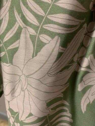 Milea silk and viscose dress summer or spring sage colour size L - Picture 8 of 8