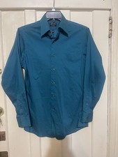 ARROW FITTED STRETCH WRINKLE FREE MEN SHIRT SIZE Small 14.5 32/33