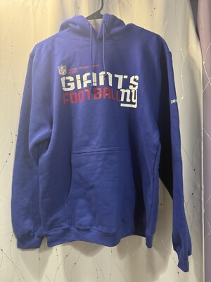 Reebok Team Apparel New York Giants Hoodie Men s Size S NWT