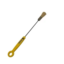 Ekco BBQ Basting Brush Natural Bristle Yellow Handle 16" Grill Utensil Tool