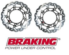 BRAKING WK KIT DISCHI WAVE ANTERIORI SUZUKI GSX-R 1000 2009-2015  BRAKE DISK