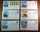 US Stamp FDC Scott# 1738-1742 Windmills 1980 Used PL40