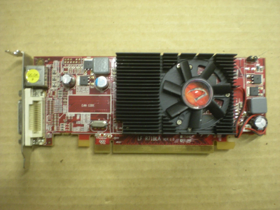 VISIONTEK 4350 512MB DMS PCI-E Video Graphic 4350DMS512 VTK-400491T Card & Cable - Image 2 of 4