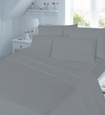 4 Piece Flannelette Sheets Set (Fitted Sheet + Flat Sheet + Pair of Pillowcases)