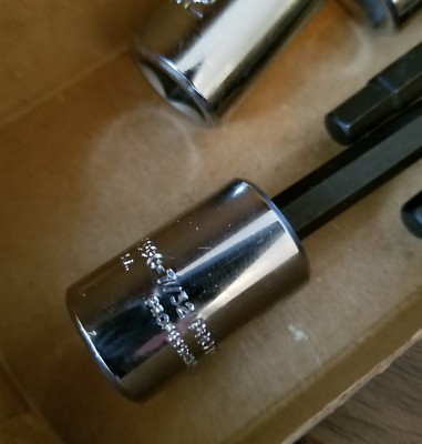 New Proto Hand Hex Bit Socket: 3/8 in. Drive, 7/32 in. J49907/32