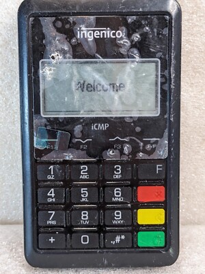 Ingenico ICMP Mobile POS Terminal with MSR /Chip Reader ICM122-31T2647A - Parts