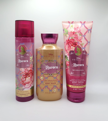Bath & Body Works Aurora セット Bath & Body Works Aurora Disney Princess Body Mist Body Wash