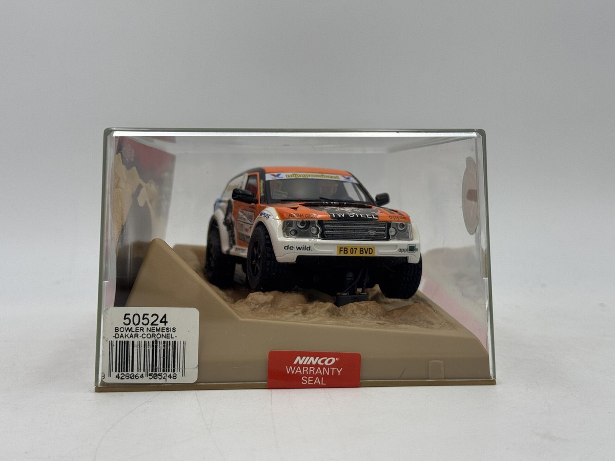 Ninco 1.32 Slot Car 50524 Bowler Nemesis Range Rover Dakar Coronel