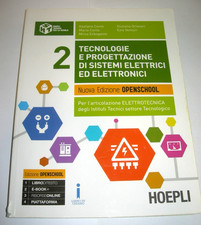 LIBRO 2 TECNOLOGIE SISTEMI ELETTRICI ELETTRONICI hoepli ORTOLANI VENTURI