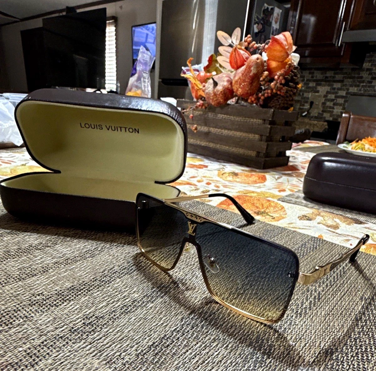 Louis Vuitton Brown Sunglasses for Women for sale | eBay