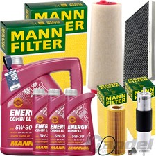 MANN INSPEKTIONSPAKET+8L MANNOL 5W-30 �L passend f�r 3.0d BMW X5 E53 211-218PS