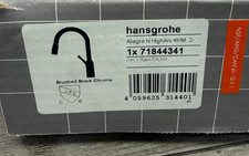 Hansgrohe 71844341 1.75 GPM Single Hole Pull Down Kitchen Faucet READ