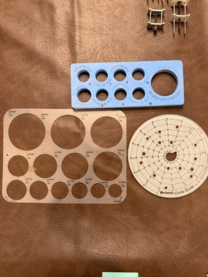 Jasper Tools Router Circle Guide No. 400 + Circle Template + Blue Guide Adapter 