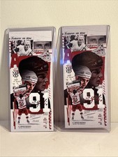 Sergei Fedorov #91 Retirement Night commemorative ticket Detroit Red Wings New