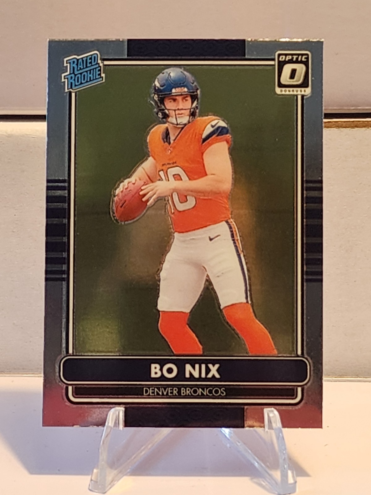 2024 Panini Donruss Optic - 2014 Retro Series Bo Nix #6 (RC)